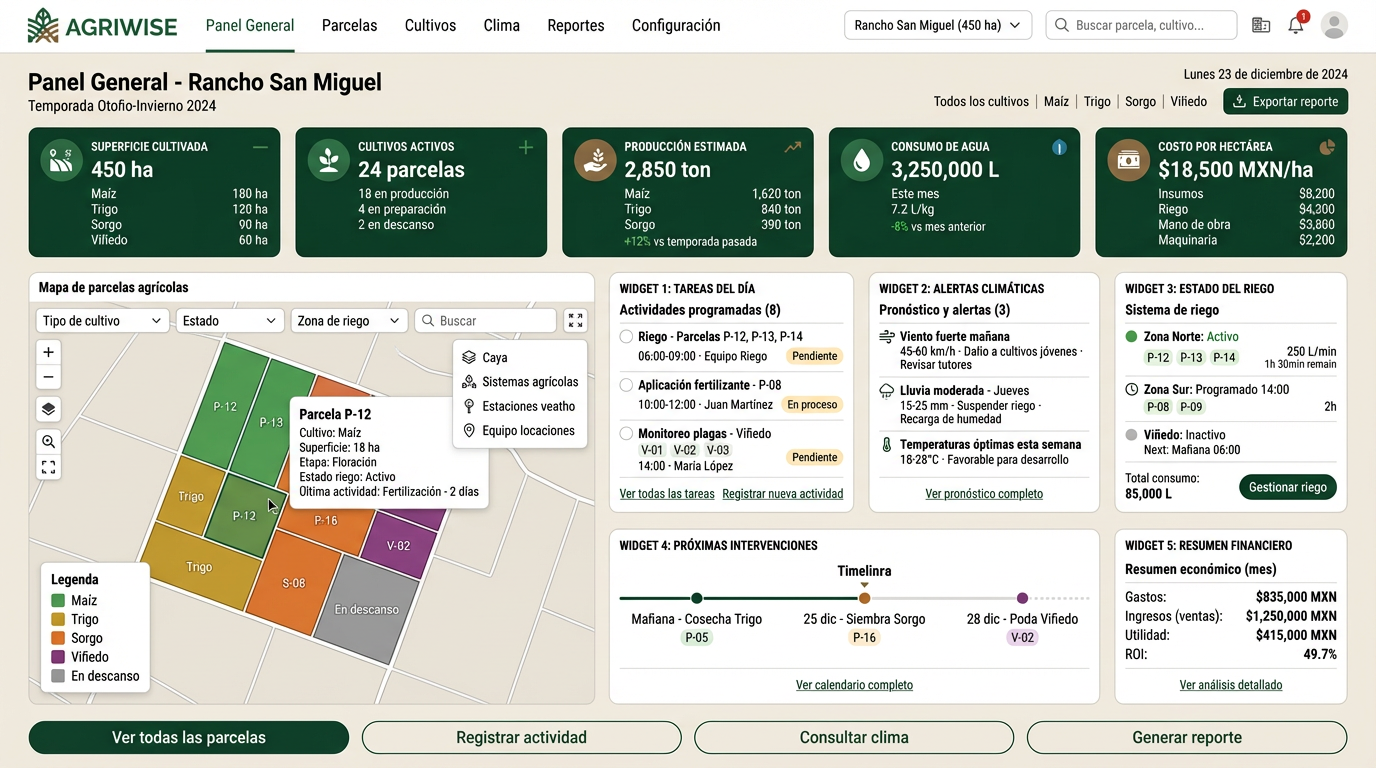 AgriWise screenshot