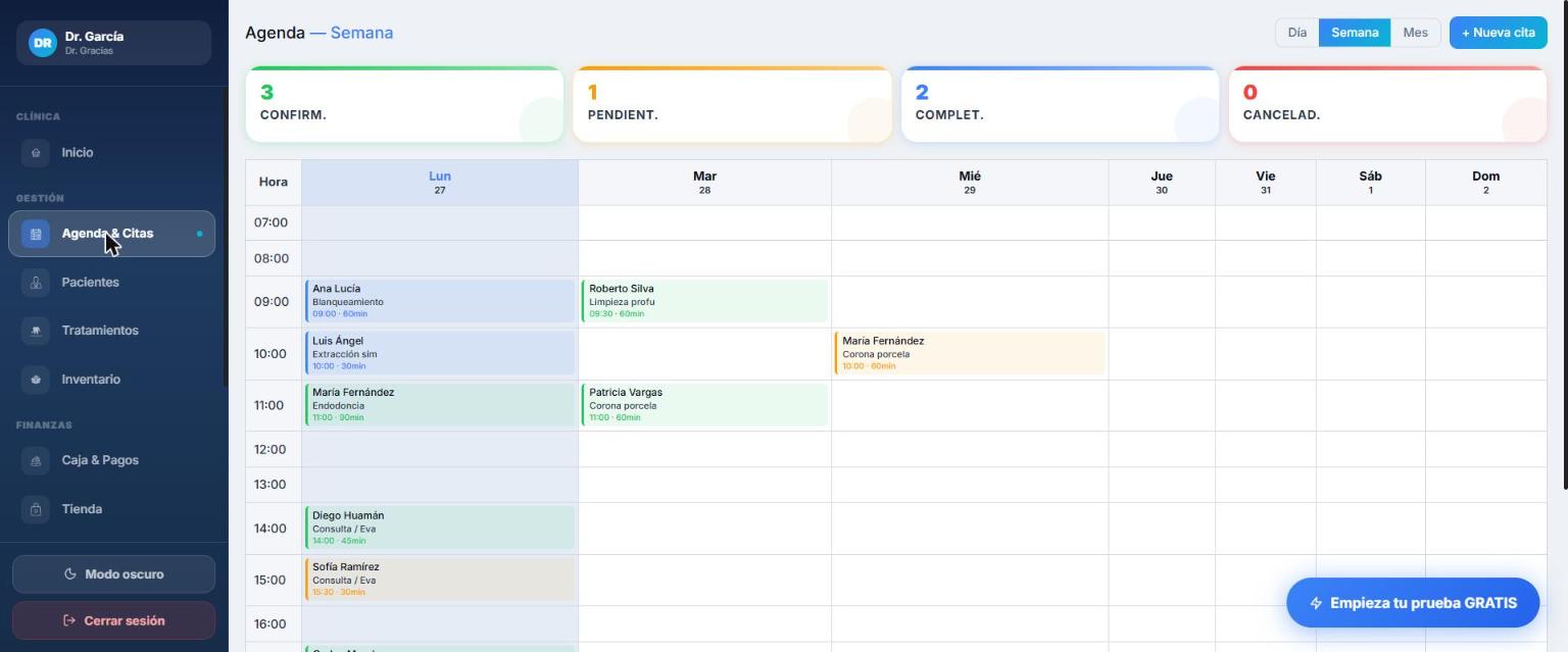 Dently — appointment scheduling calendar