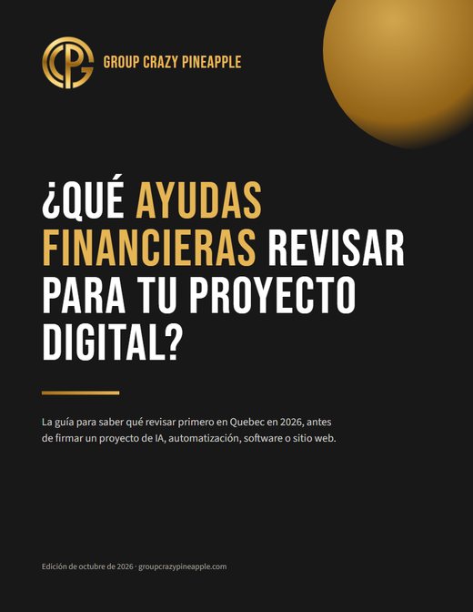 ¿Qué ayudas financieras revisar para un proyecto digital? El cuestionario y la guía